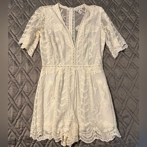 Socialite Lace Romper